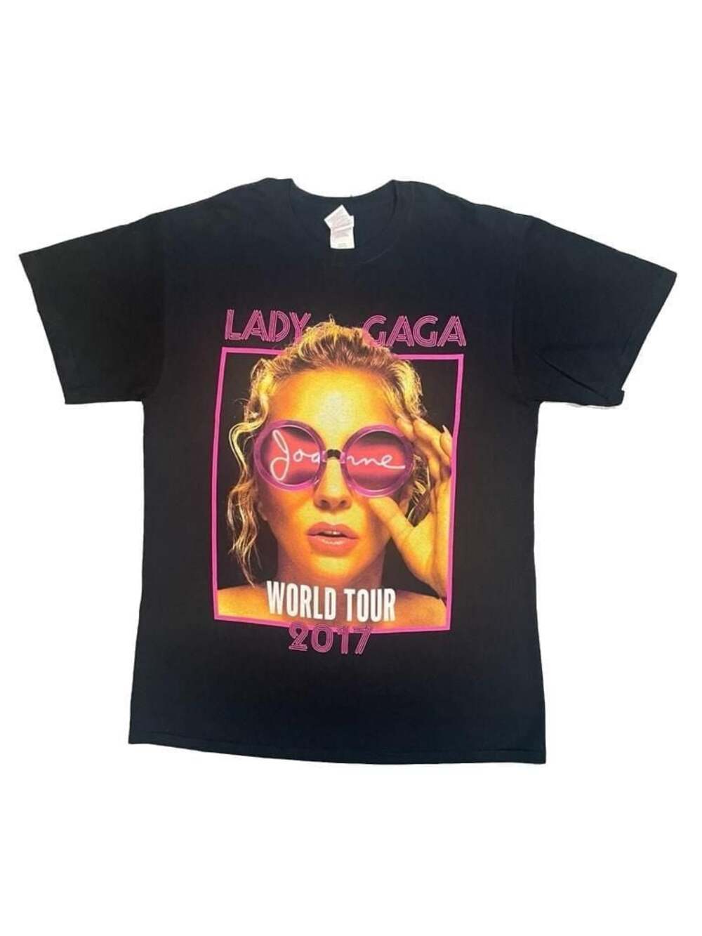 Lady Gaga Joanne World Tour 2017 T-Shirt Size M